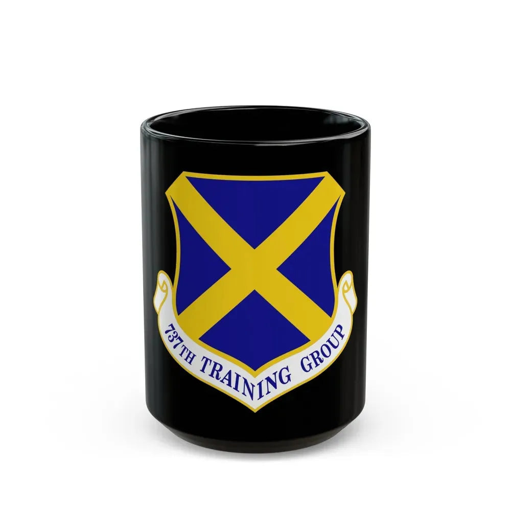 737th Training Group (U.S. Air Force) Black Coffee Mug 15oz - Go Mug Yourself