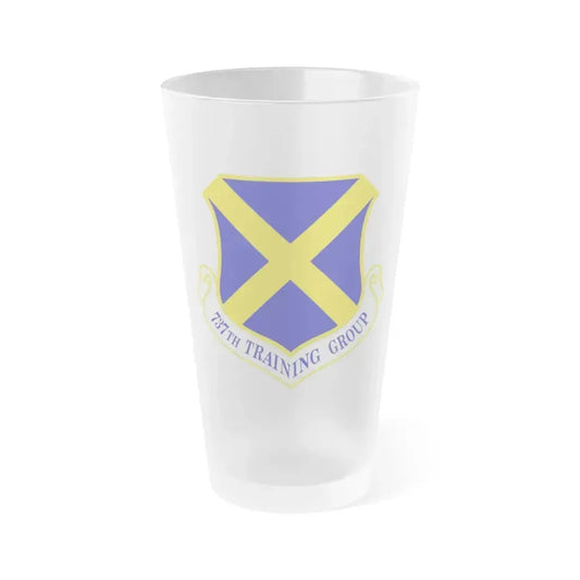 737th Training Group (U.S. Air Force) Frosted Pint Glass 16oz 16oz Frosted - Go Mug Yourself