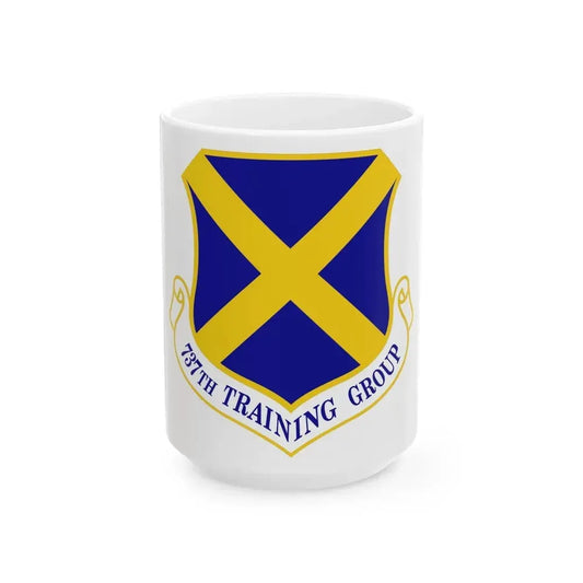 737th Training Group (U.S. Air Force) White Coffee Mug 15oz - Go Mug Yourself