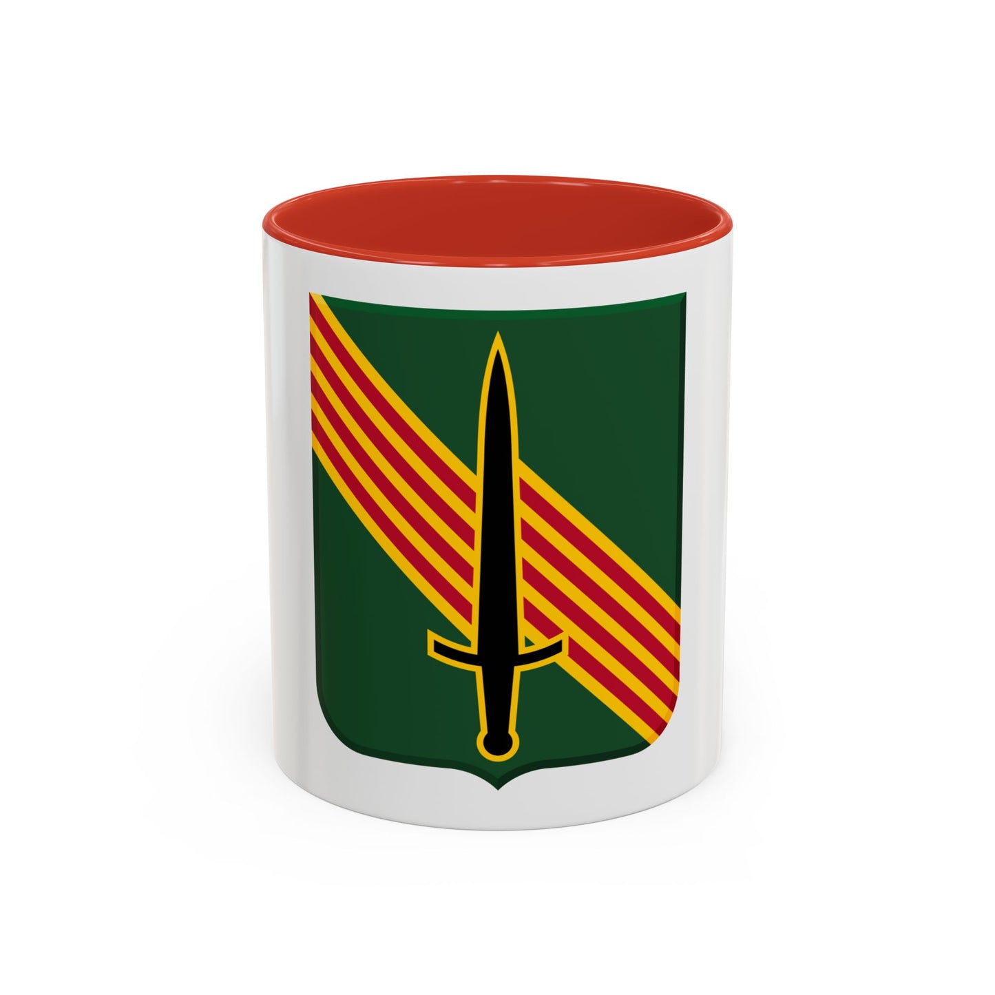 4th Security Force Assistance Brigade v2 (U.S. Army) Accent Coffee Mug