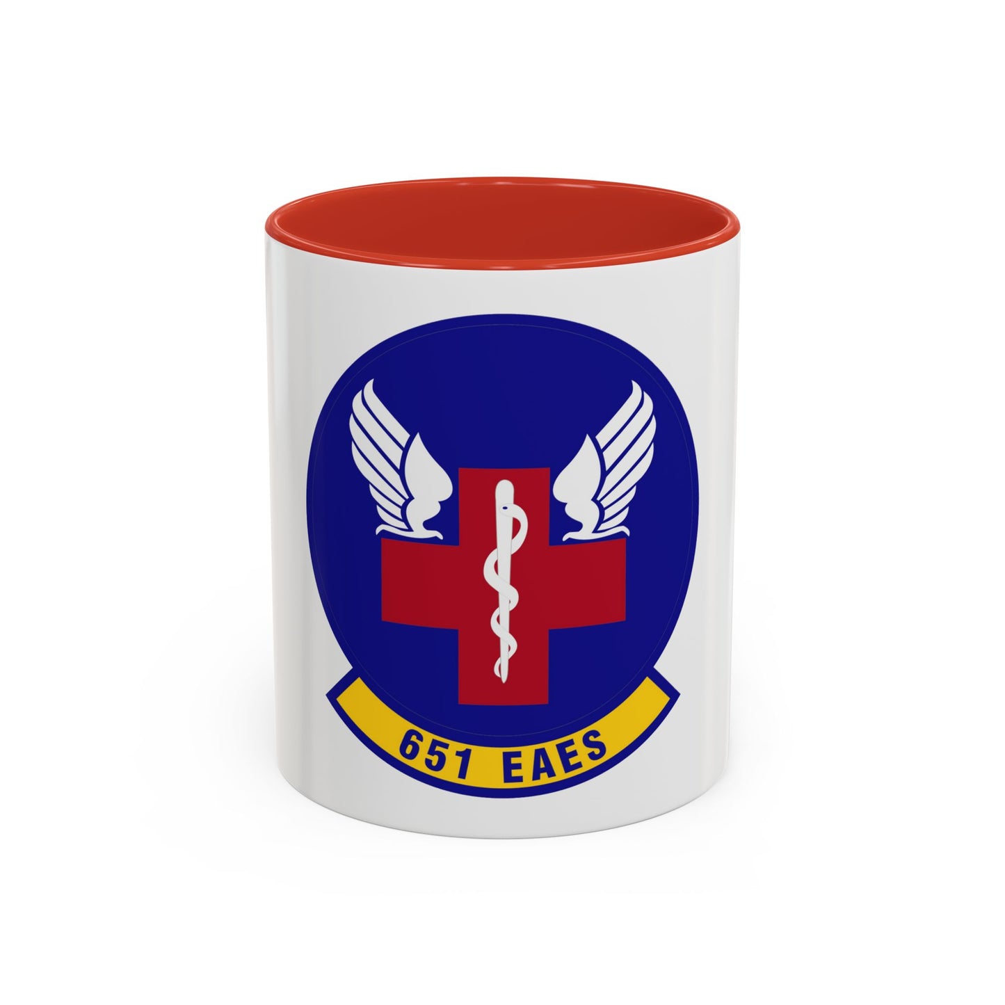 651st Expeditionary Aeromedical Evacuation Squadron (U.S. Air Force) Accent Coffee Mug