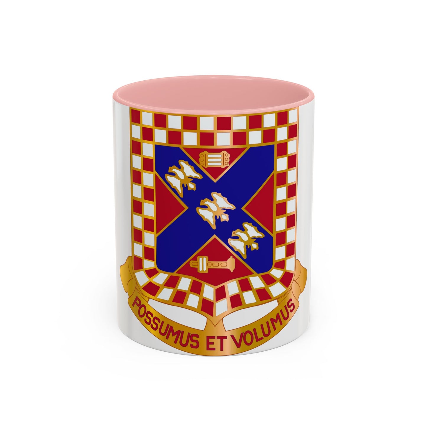 140th Field Artillery Battalion (U.S. Army) Accent Coffee Mug