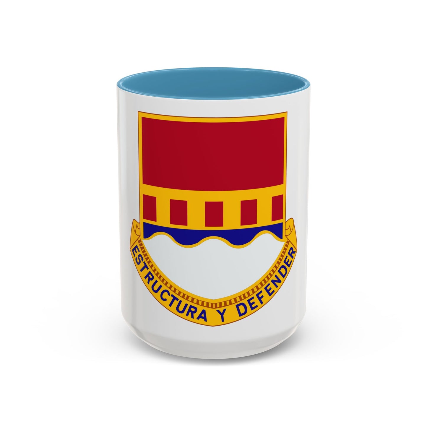 1402 Engineer Battalion (U.S. Army) Accent Coffee Mug