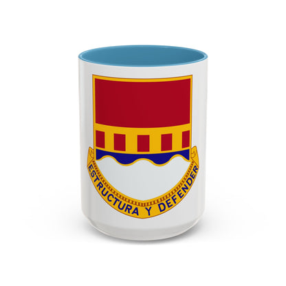 1402 Engineer Battalion (U.S. Army) Accent Coffee Mug