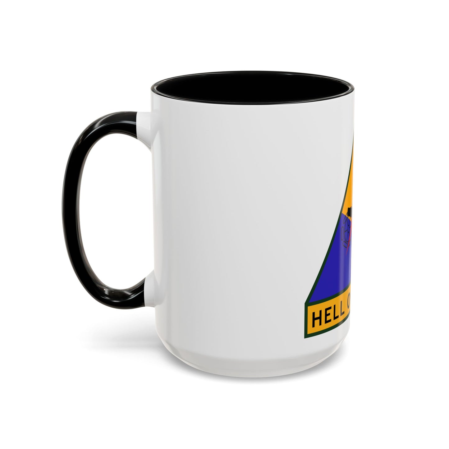 2nd Armored Division (U.S. Army) Accent Coffee Mug