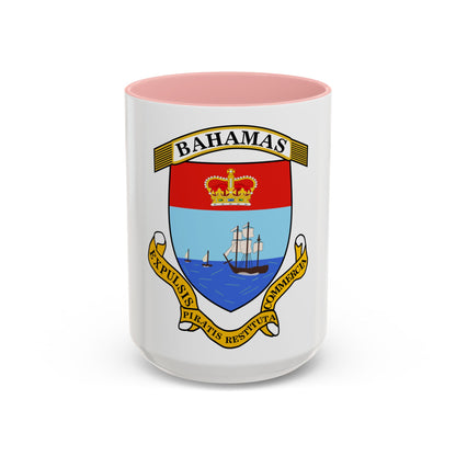 Coat of Arms of The Bahamas 2 - Accent Coffee Mug