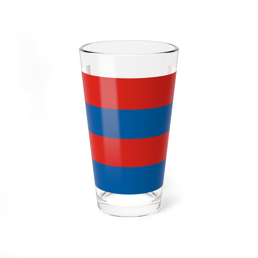 Flag of Budafok 1941 (Hungary) Pint Glass 16oz