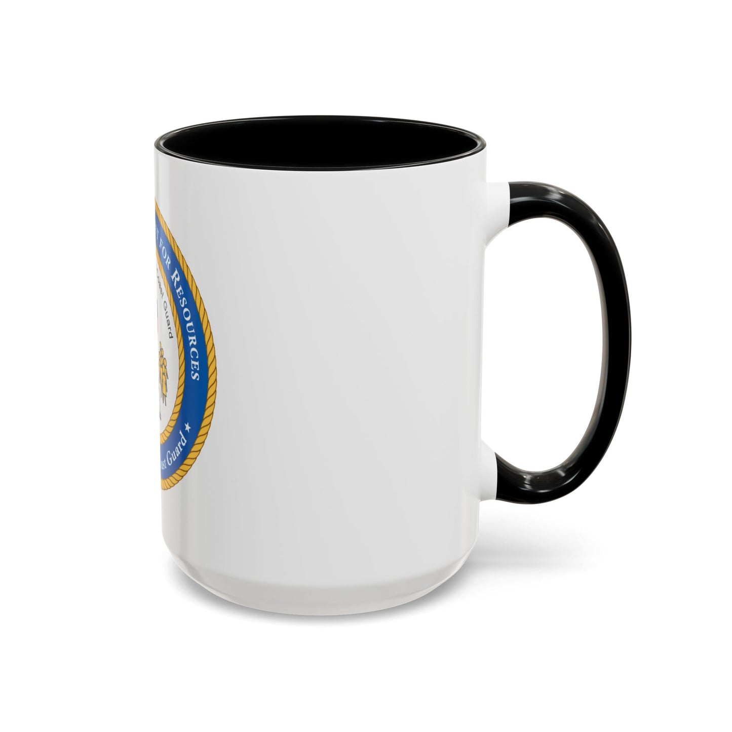 USCG Asst Commandant for Resources (U.S. Coast Guard) Accent Coffee Mug