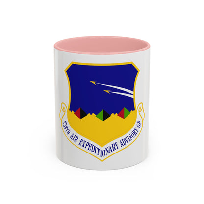 738th Air Expeditionary Advisory Group (U.S. Air Force) Accent Coffee Mug
