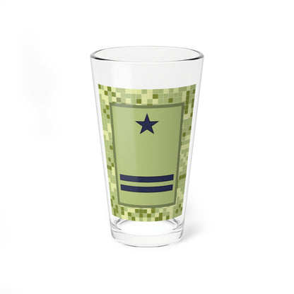 SS.OO.9.  TTE   CAMPAÑA   (Chile) (Military Rank) Pint Glass 16oz