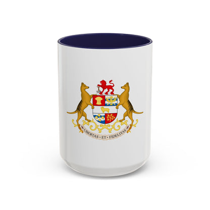 Coat of arms of Tasmania - Accent Coffee Mug