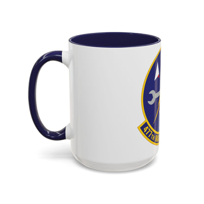 477th Maintenance Squadron (U.S. Air Force) Accent Coffee Mug