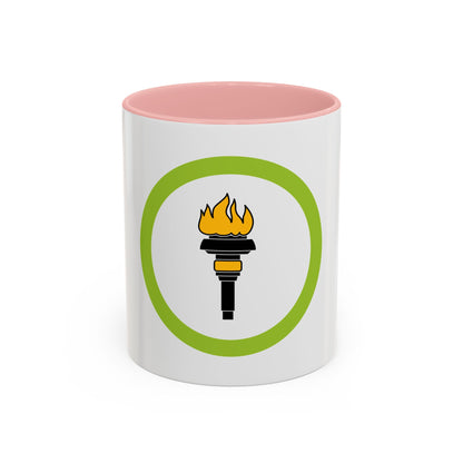 Public Health (Boy Scout Merit Badge) Accent Coffee Mug