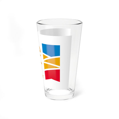 Flag of the Department of Cote-dOr (France) Pint Glass 16oz