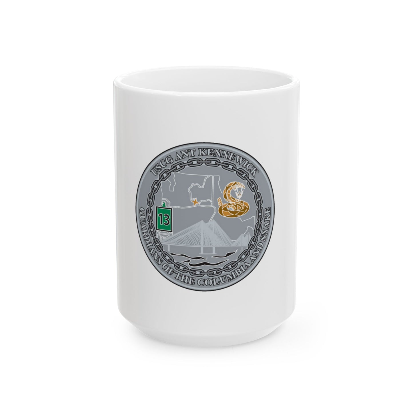 USCG ANT Kennewick (U.S. Coast Guard) White Coffee Mug