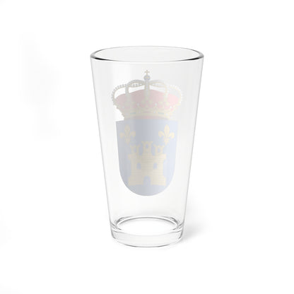 Escudo de Abadín Lugo (Spain) (Coat of Arms) Pint Glass 16oz