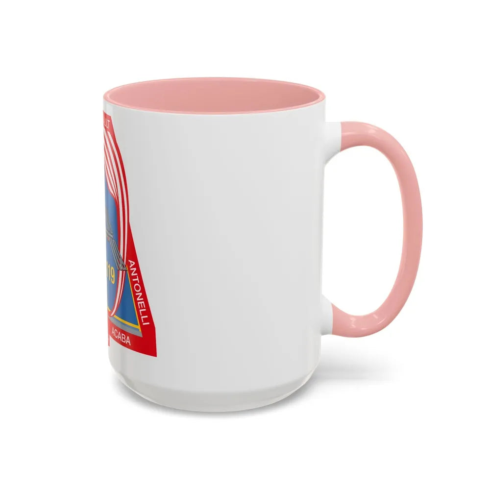 STS 119 (NASA) Accent Coffee Mug-Go Mug Yourself