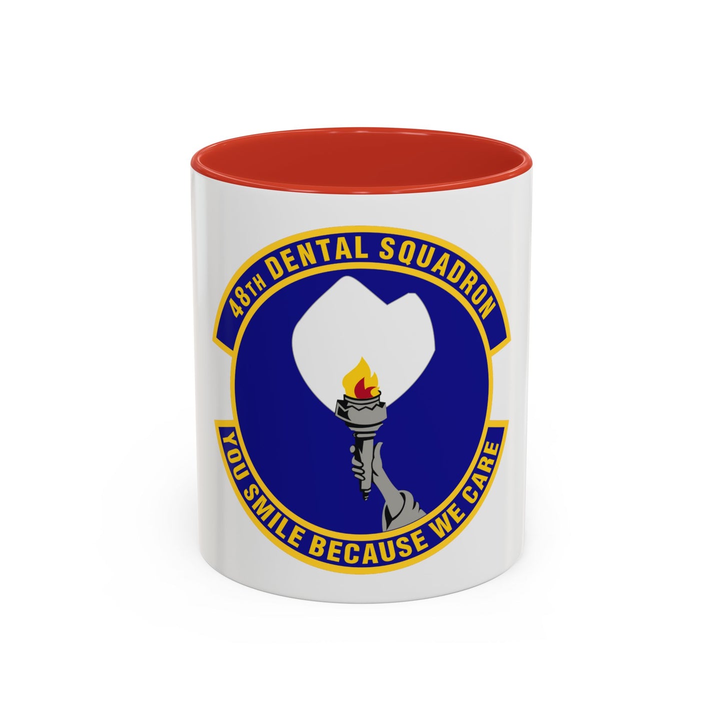 48th Dental Squadron (U.S. Air Force) Accent Coffee Mug