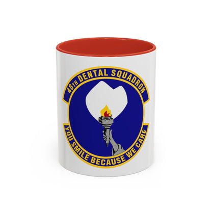 48th Dental Squadron (U.S. Air Force) Accent Coffee Mug