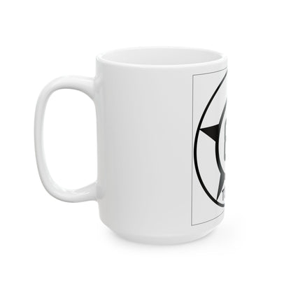 Old Texas 86 (Texas) (Road Sign) White Coffee Mug