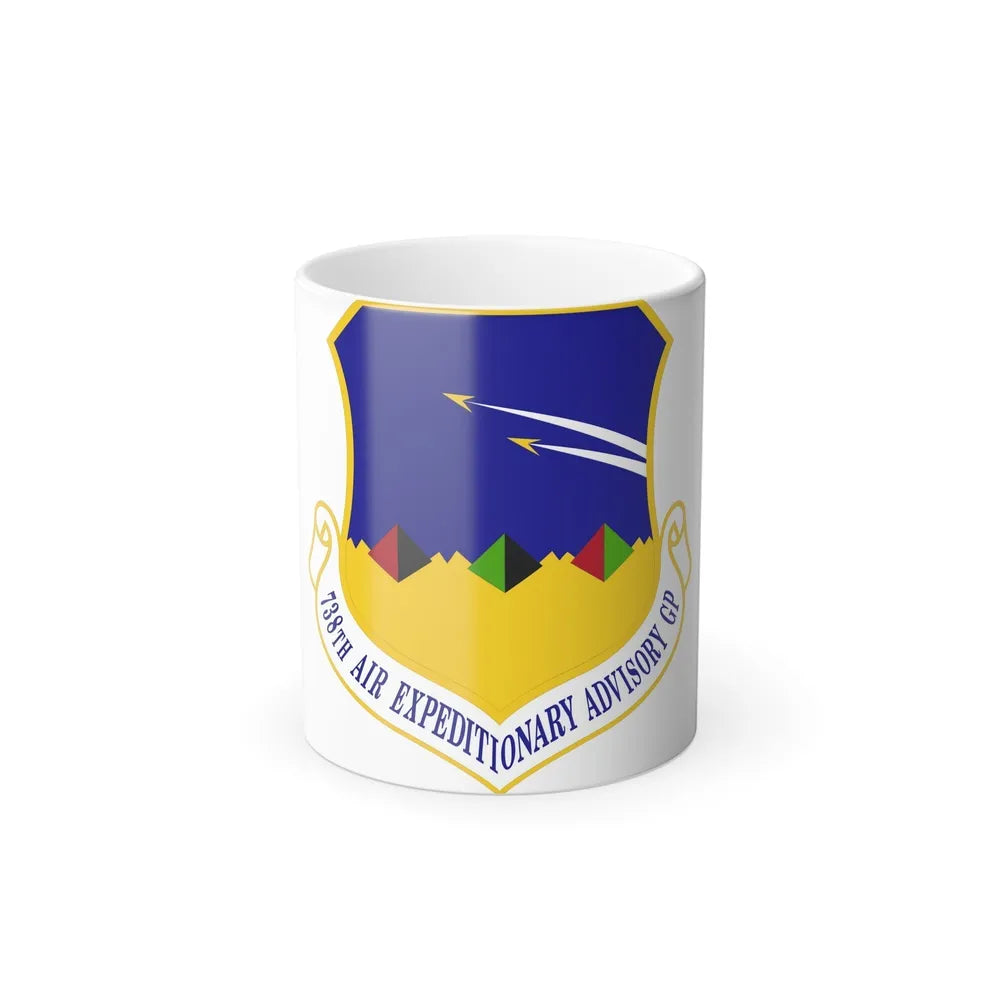 738th Air Expeditionary Advisory Group (U.S. Air Force) Color Changing Coffee Mug-11oz-Go Mug Yourself