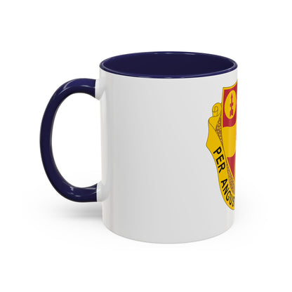 218th Field Artillery Regiment (U.S. Army) Accent Coffee Mug
