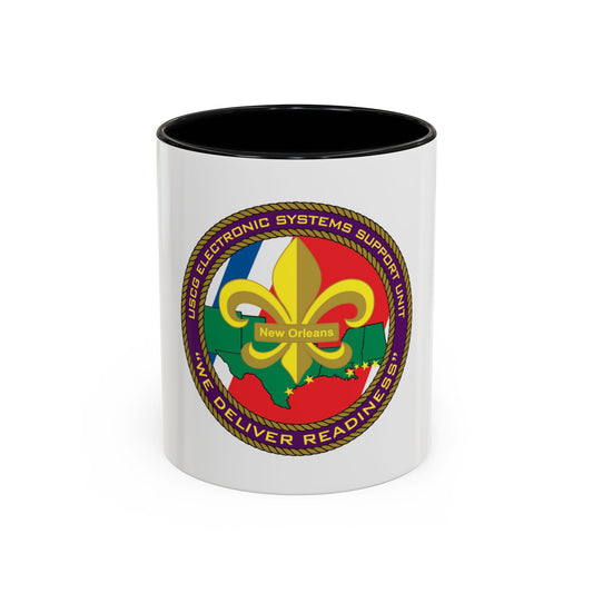 USCG ESSU New Orleans (U.S. Coast Guard) Accent Coffee Mug