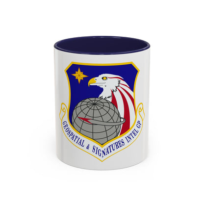 Geospatial and Signatures Intelligence Group (U.S. Air Force) Accent Coffee Mug