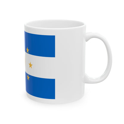 Navy Jack of Argentina 1818 - White Coffee Mug