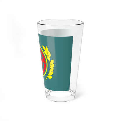 Flag of Atsuma Hokkaido (Japan) Pint Glass 16oz