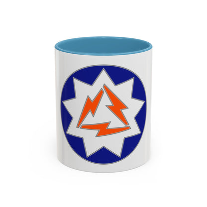 93 Signal Brigade (U.S. Army) Accent Coffee Mug