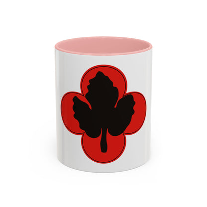 43rd Infantry Division CSIB (U.S. Army) Accent Coffee Mug