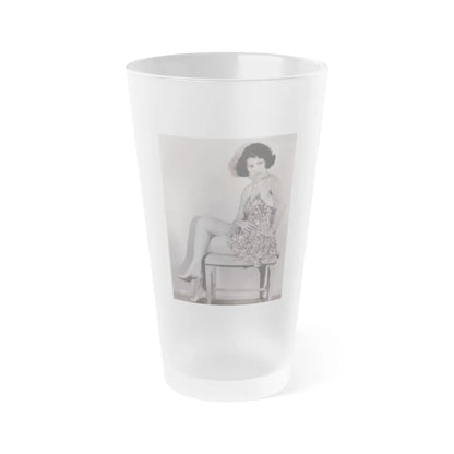 Lillian Roth #50 (Vintage Female Icon) Frosted Pint 16oz-16oz-Frosted-Go Mug Yourself