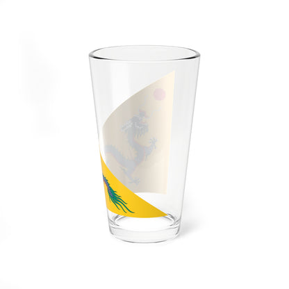 Flag of China 1862-1889 (China) Pint Glass 16oz