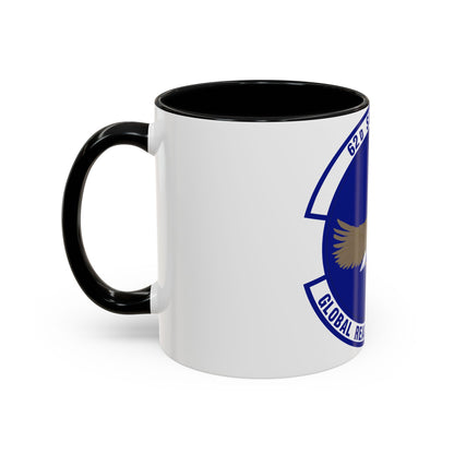 62d Supply Squadron (U.S. Air Force) Accent Coffee Mug