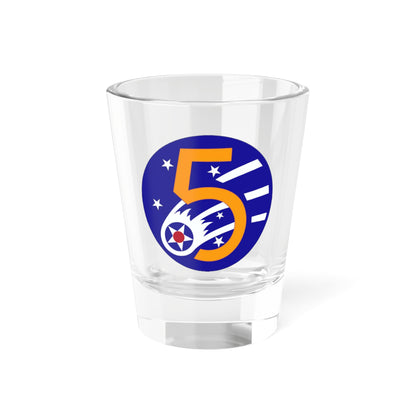 5 Air Force (U.S. Army) Shot Glass 1.5oz