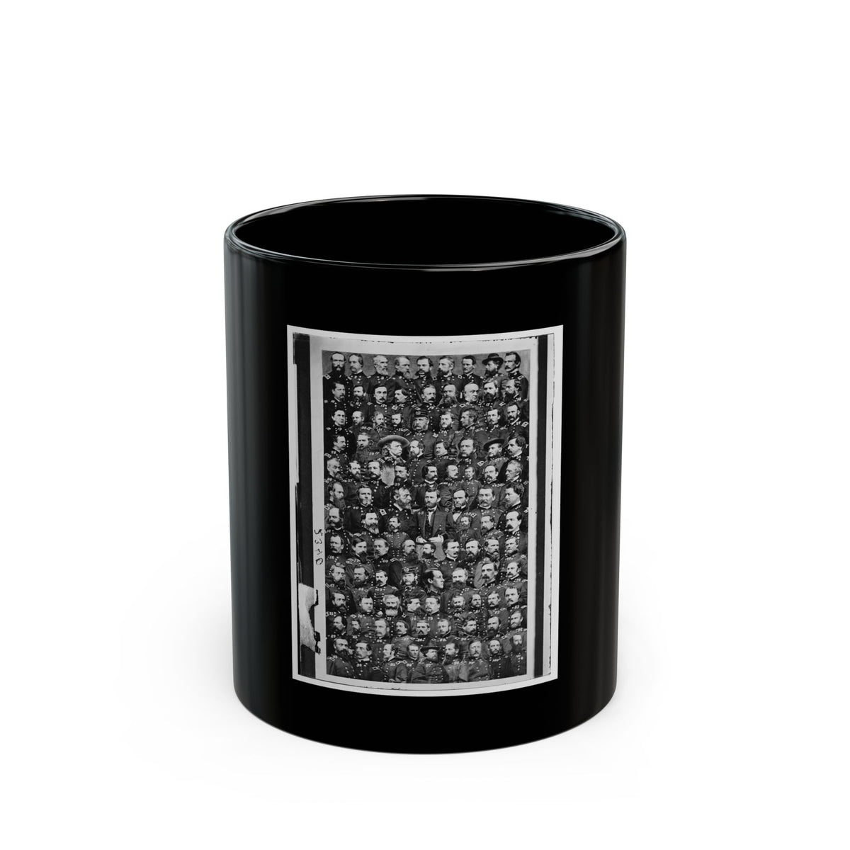 Untitled 003 (U.S. Civil War) Black Coffee Mug