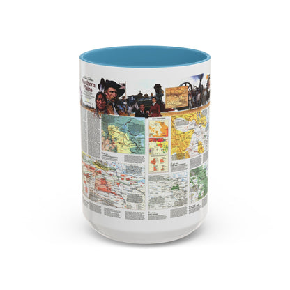 USA - Northern Plains 2 (1986) (Map) Accent Coffee Mug