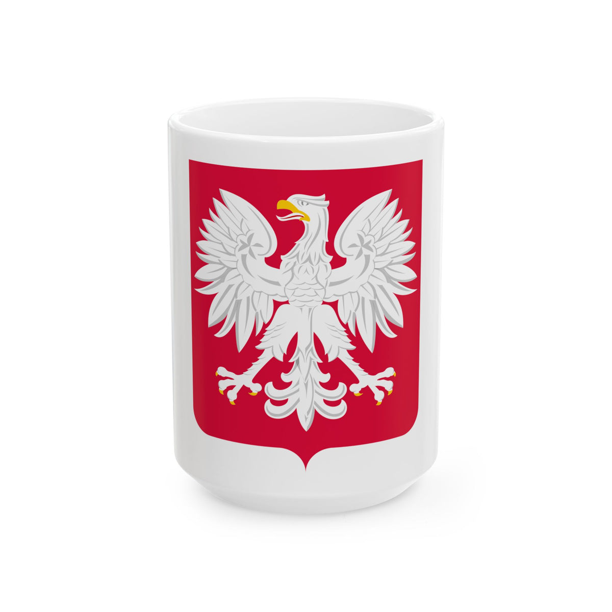 Coat of arms of Poland (1980-1990) - White Coffee Mug