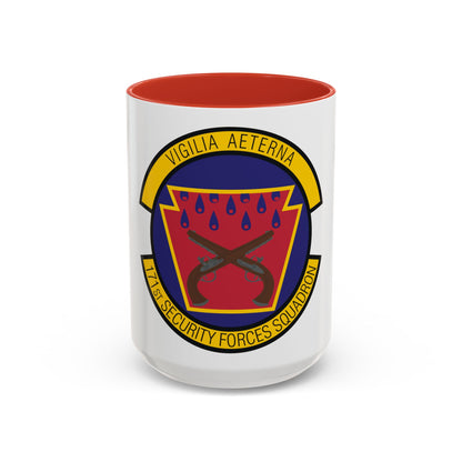 171st Security Forces Squadron (U.S. Air Force) Accent Coffee Mug