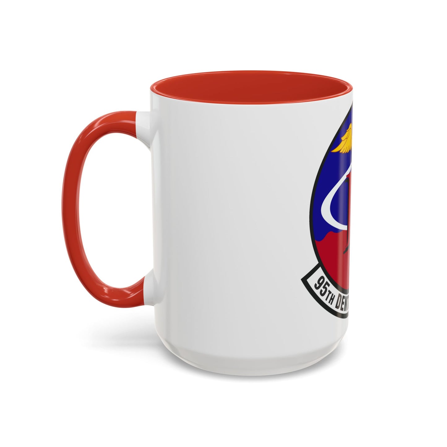 Tasse à café décorative du 95e escadron dentaire (US Air Force)