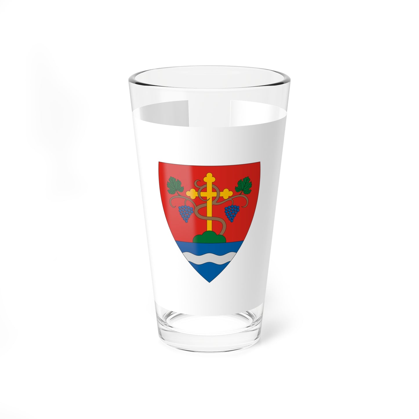 Flag of Ostoros (Hungary) Pint Glass 16oz