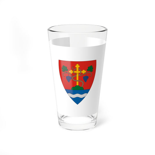 Flag of Ostoros (Hungary) Pint Glass 16oz
