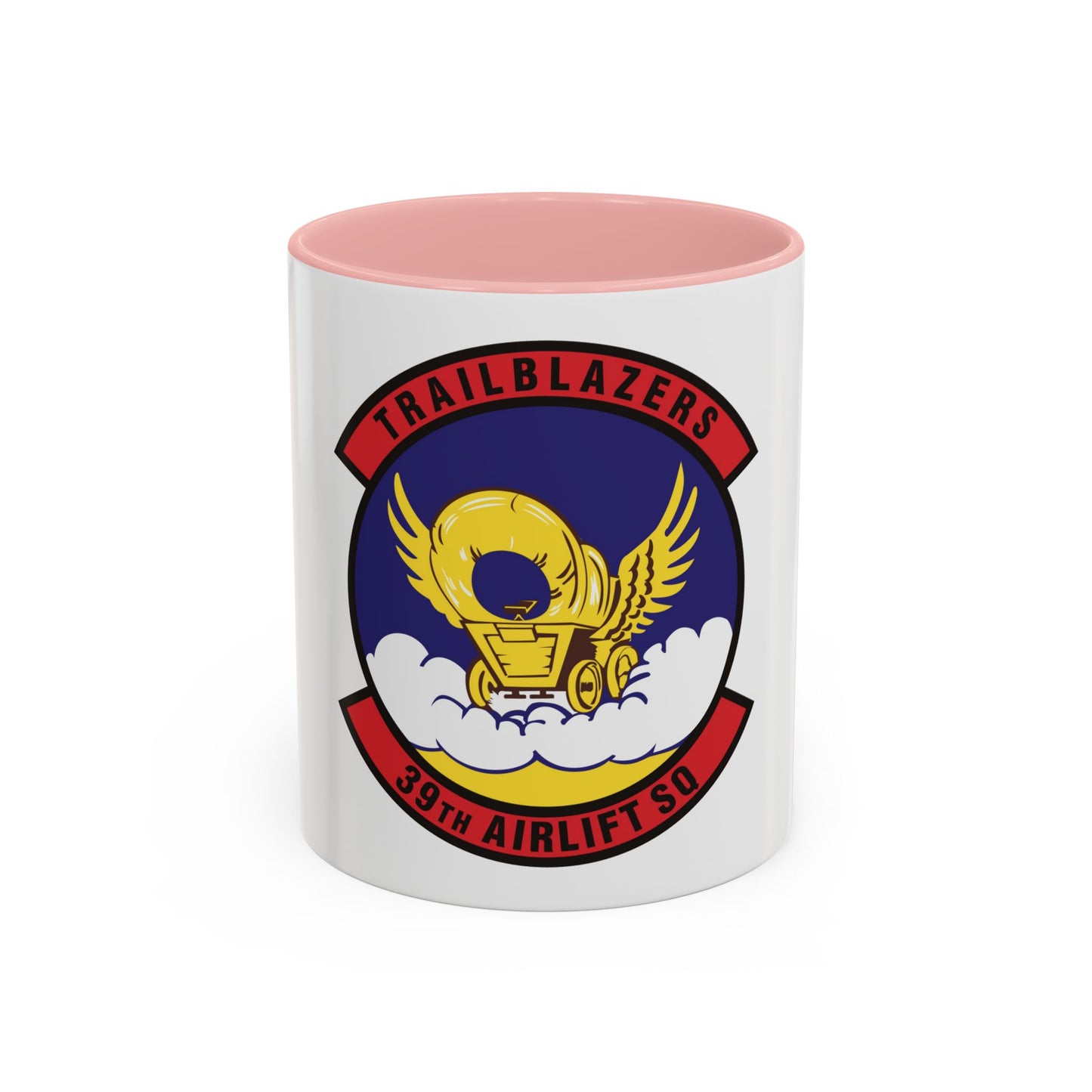 39th Airlift Squadron (U.S. Air Force) Accent Coffee Mug
