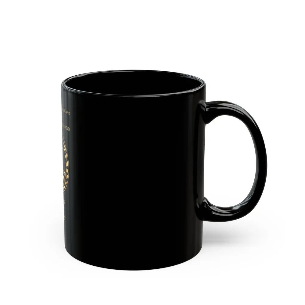 Somaliland Passport (Non Biometric) - Black Coffee Mug-Go Mug Yourself