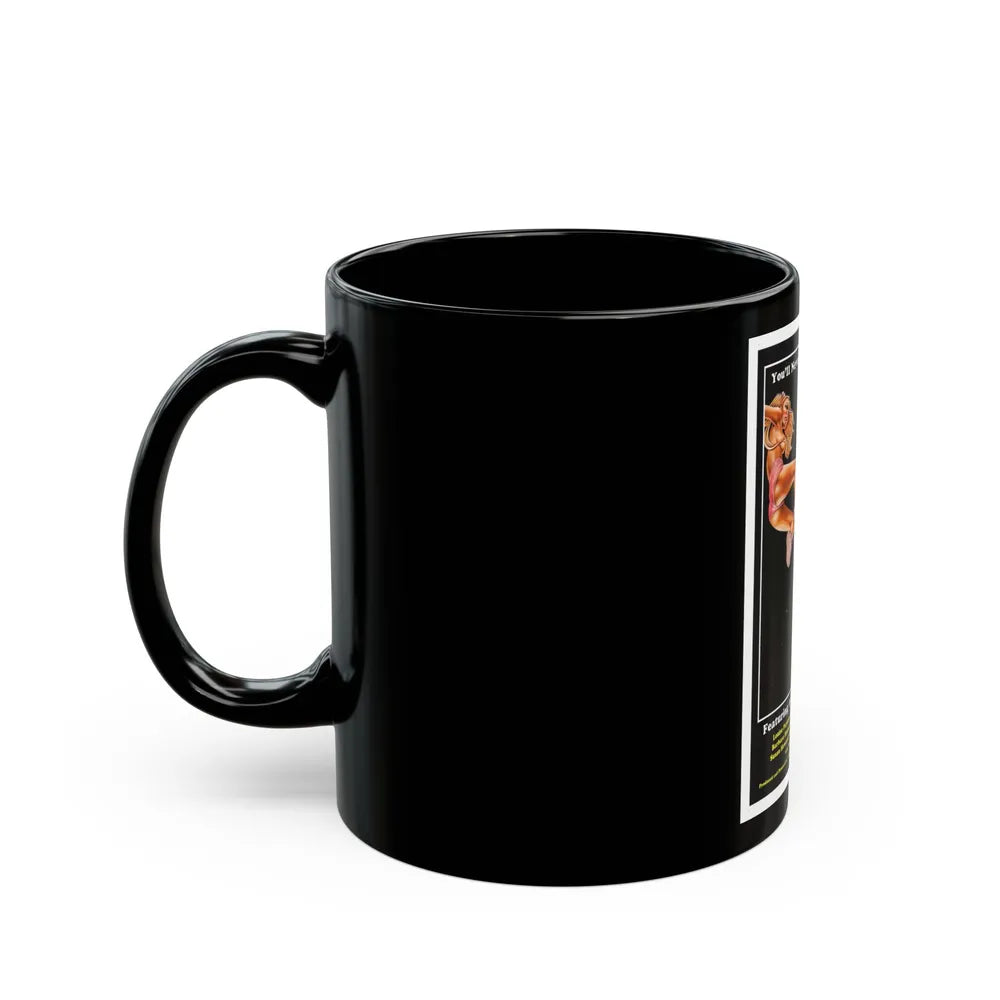 COED TEASERS 1983 Movie Poster - Black Coffee Mug-Go Mug Yourself