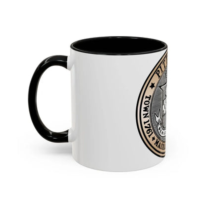 Seal of Pittsfield Massachusetts - Accent Coffee Mug-Go Mug Yourself