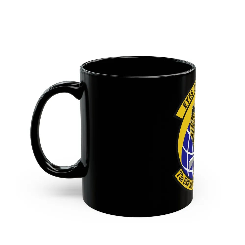 73d Expeditionary Air Control Squadron (U.S. Air Force) Black Coffee Mug-Go Mug Yourself