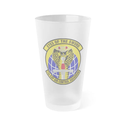 73d Expeditionary Air Control Squadron (U.S. Air Force) Frosted Pint Glass 16oz-Go Mug Yourself