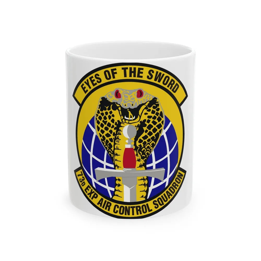 73d Expeditionary Air Control Squadron (U.S. Air Force) White Coffee Mug-11oz-Go Mug Yourself